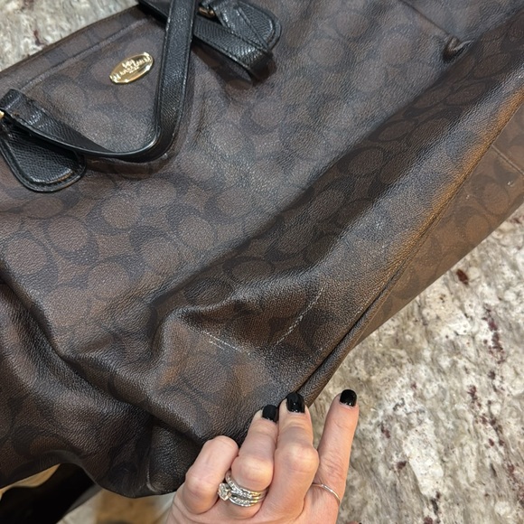 Large Coach diaper bag/laptop bag - Picture 7 of 8